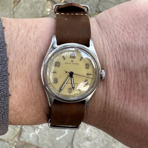 1945 rolex oyster perpetual 18k gold plated 5-561|rolex oyster perpetual price.